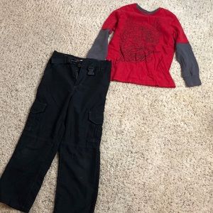 Boys Tony Hawk size 6-8 set